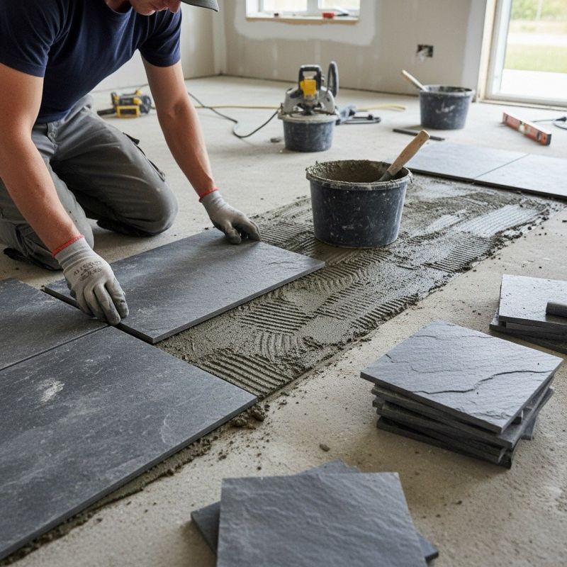 Granite Floor Installation in Alpharetta, GA
