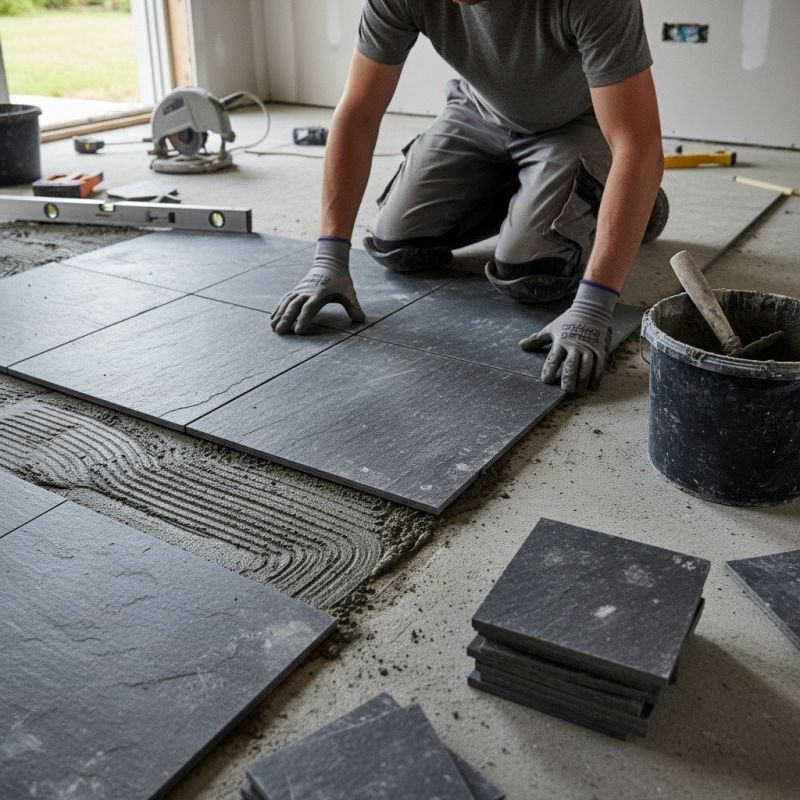 Granite Floor Installation in Alpharetta, GA