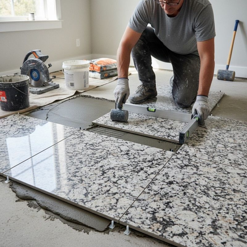 Terrazzo Tile Installation in Overland Park, KS