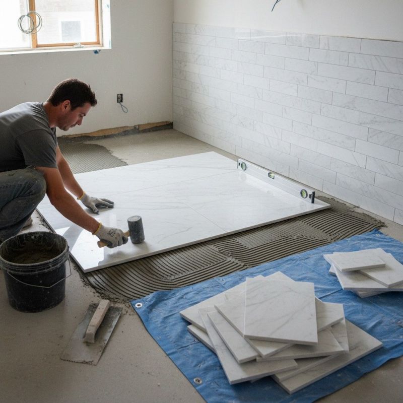 Terrazzo Tile Installation in Alpharetta, GA