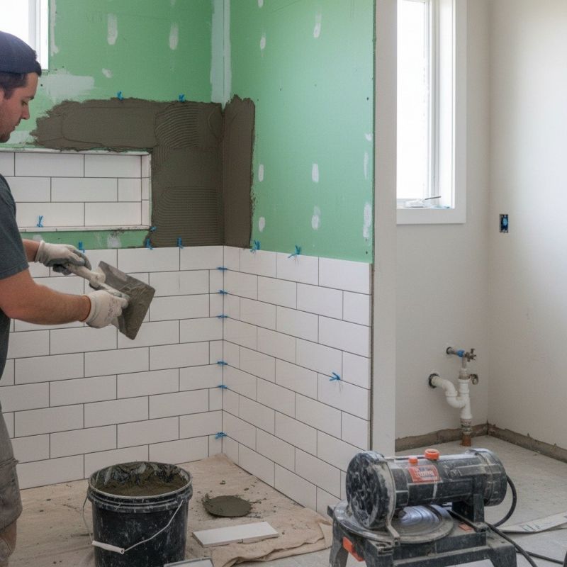 Tile Shower Pan Installation in Denver, CO